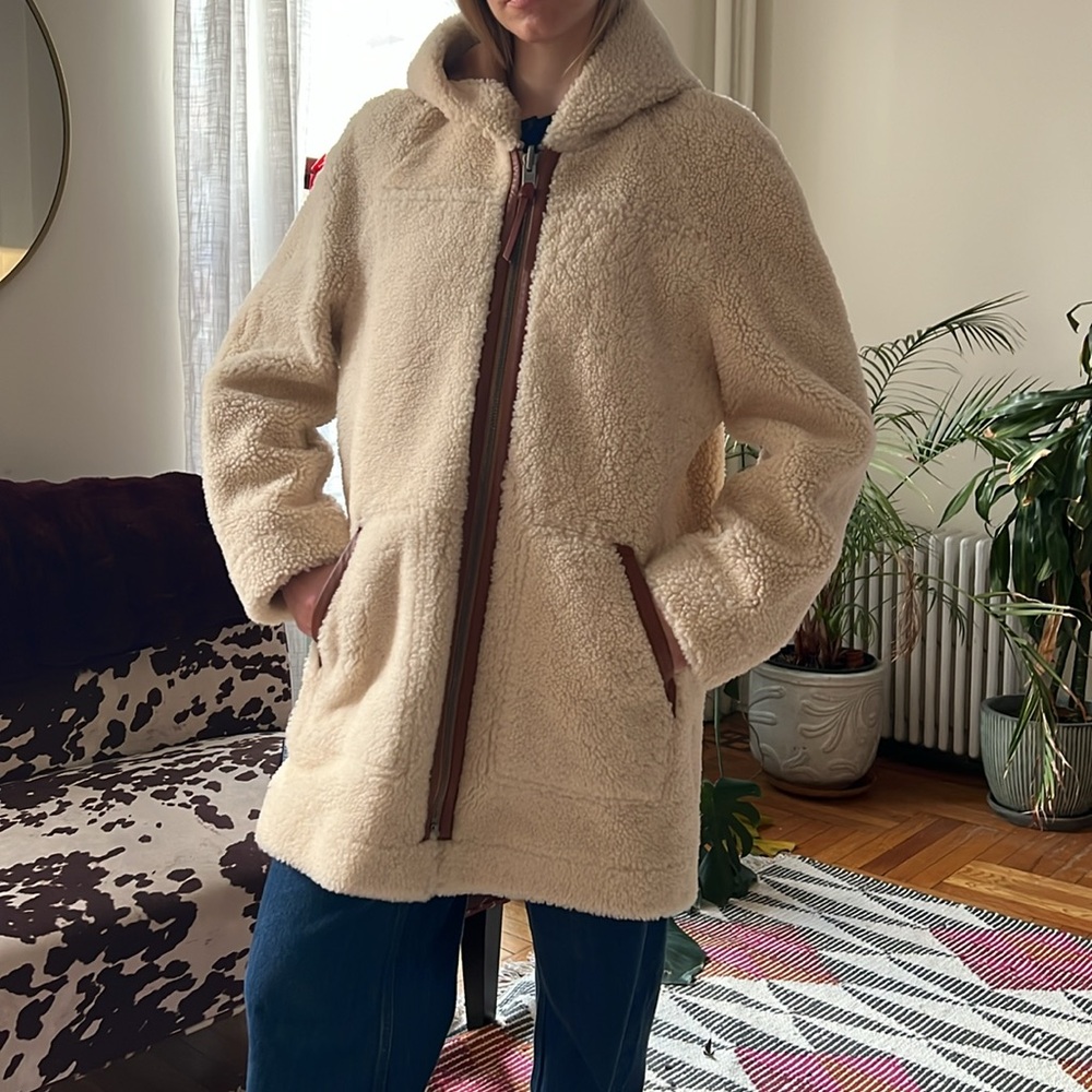 Coach Reversible Shearling Coat - image 4